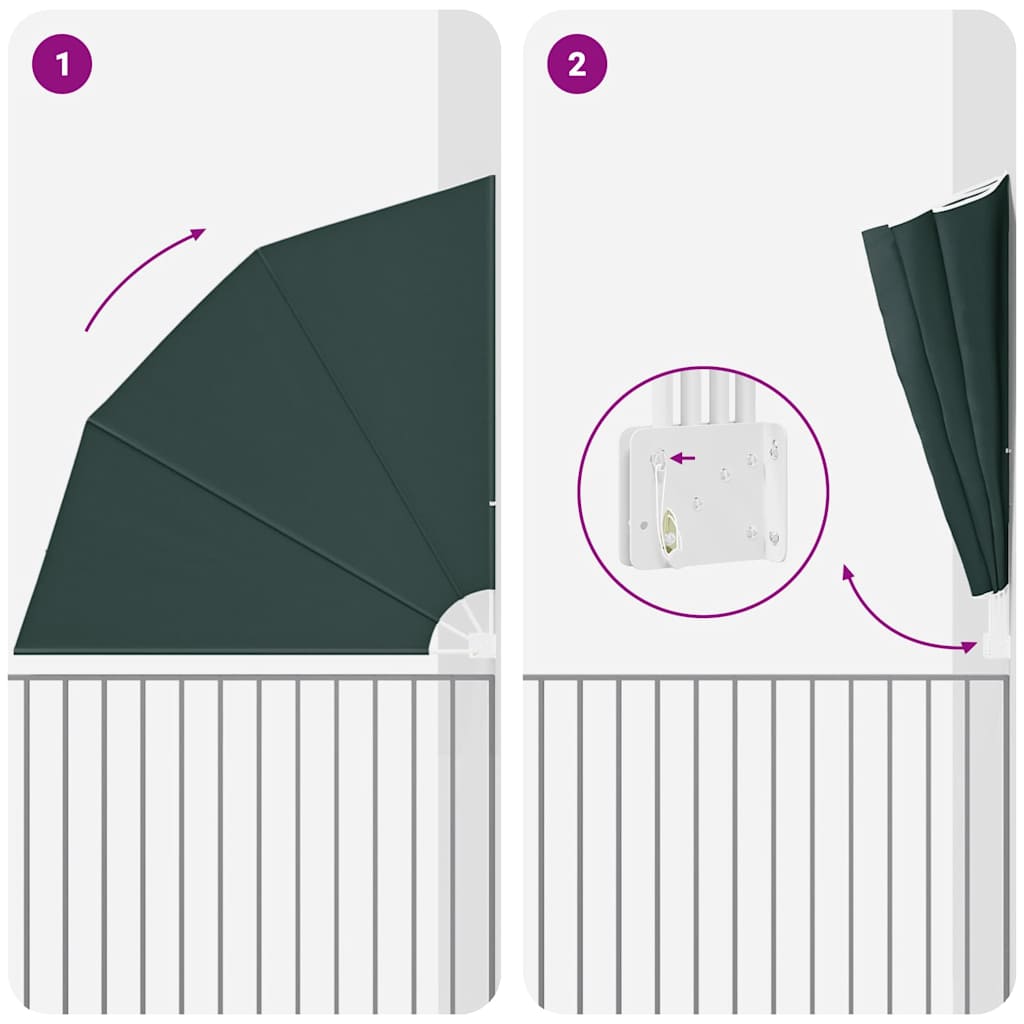 Balkon Sichtschutz Polyester