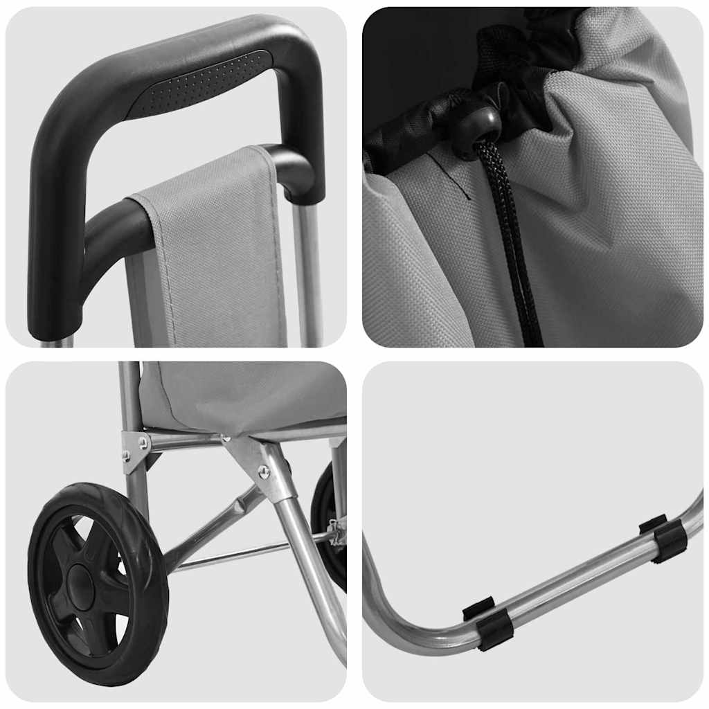 Einkaufswagen 35 X 28 X 92 Cm Oxford-Stoff