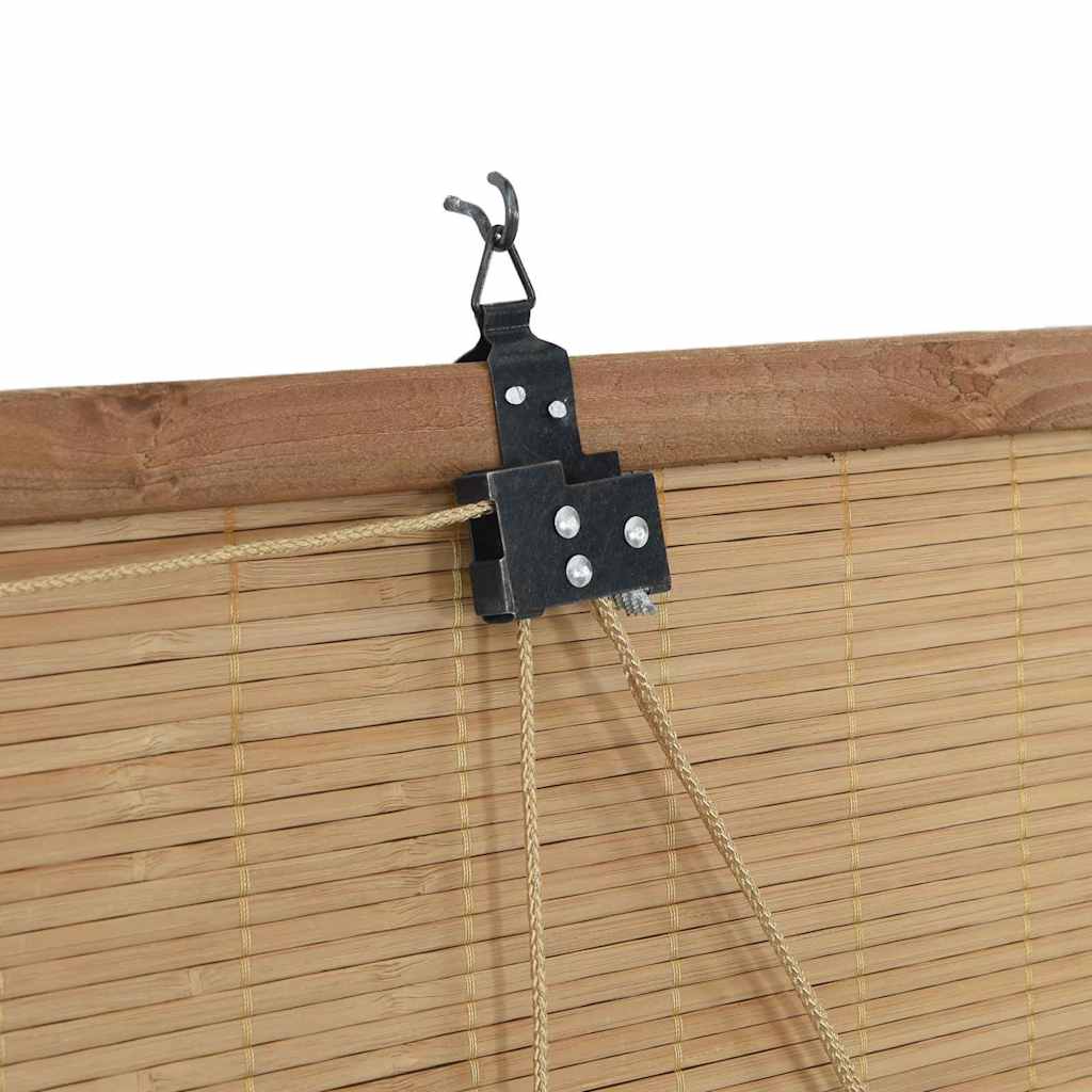 Rollo Mit Vorhängen Bambus