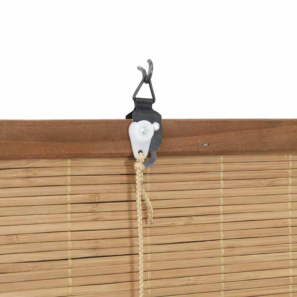 Rollo Mit Vorhängen Bambus