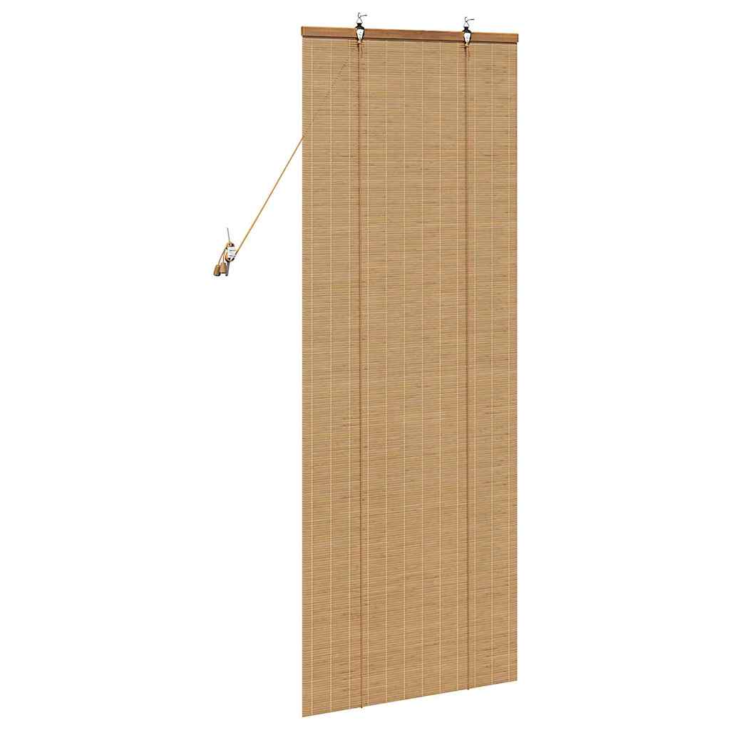 Rollo Mit Vorhängen Bambus