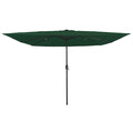 Garten-Sonnenschirm 295 X 295 X 245 Cm Polyester Und Stahl