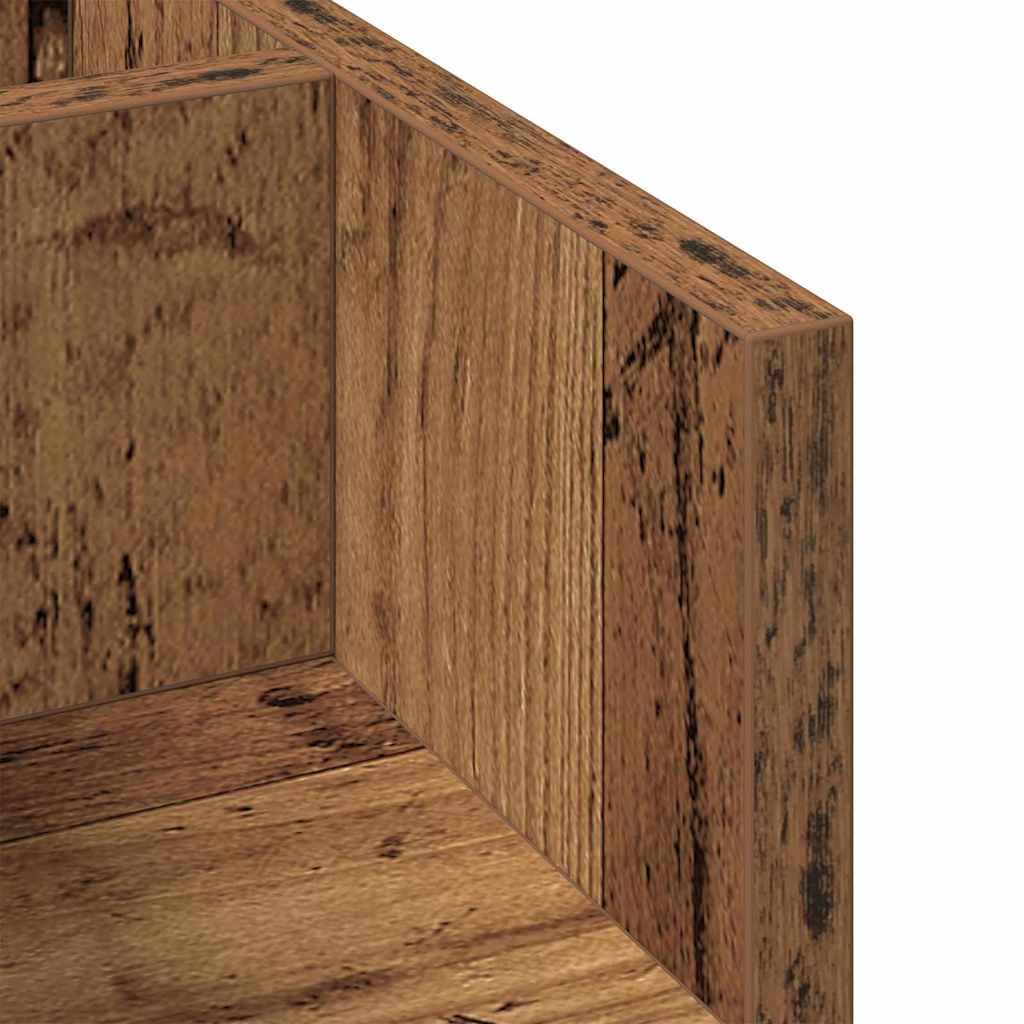 Schreibtisch Organizer Altholz 44,5 X 24 X 25 Cm Holzwerkstoff