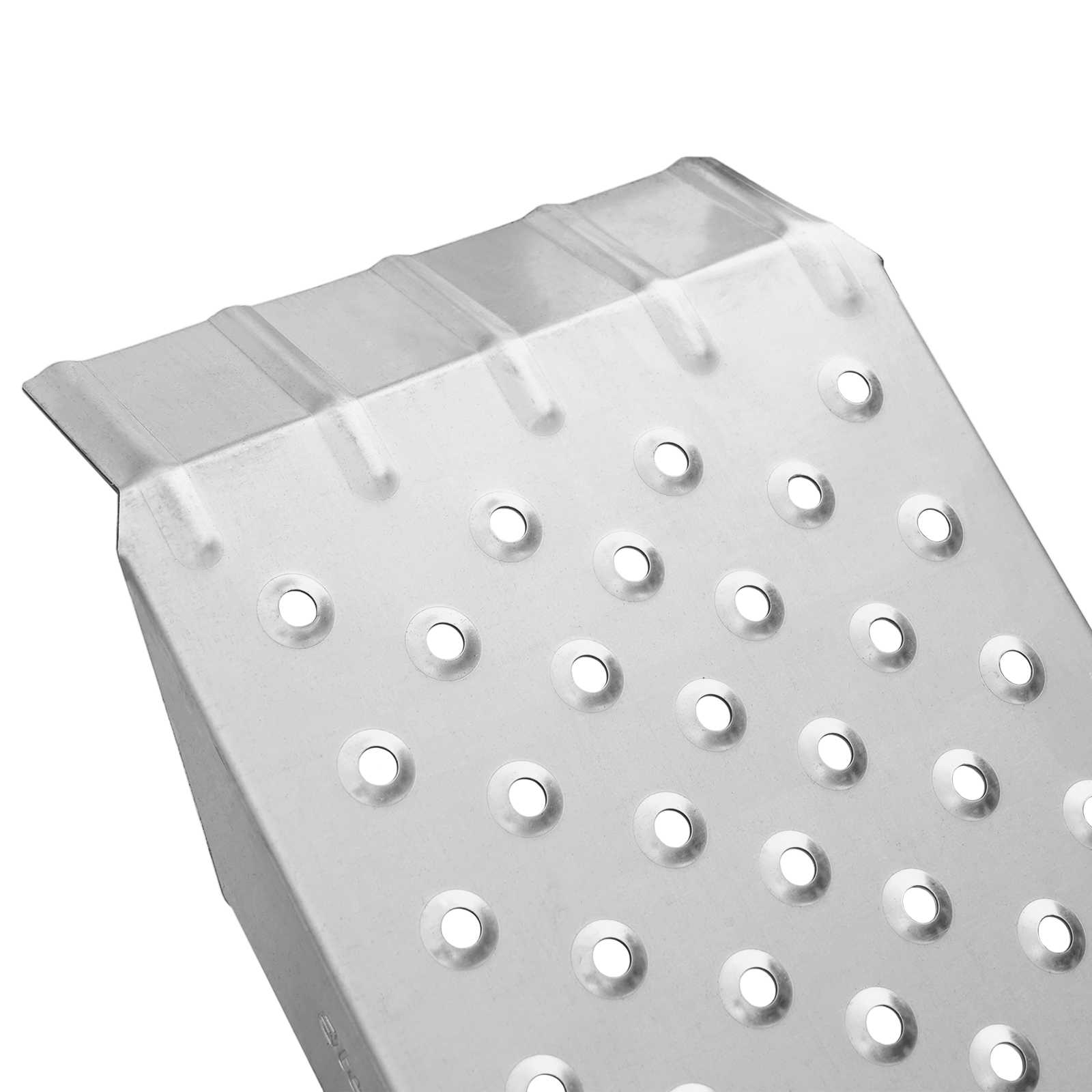 Lade Rampe 200 Kg Silber 159 X 23 X 5 Cm Verzinkter Stahl