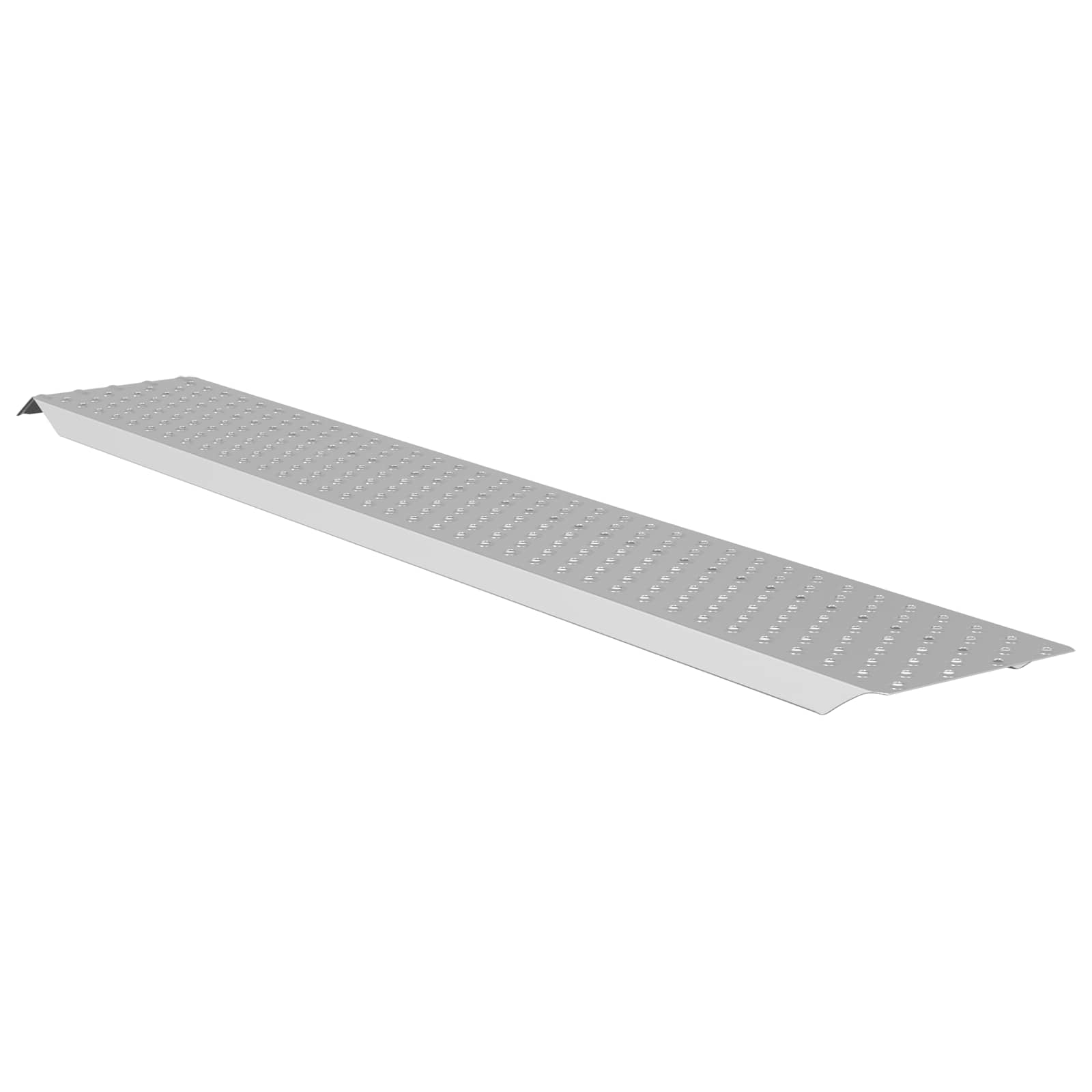 Lade Rampe 200 Kg Silber 159 X 23 X 5 Cm Verzinkter Stahl