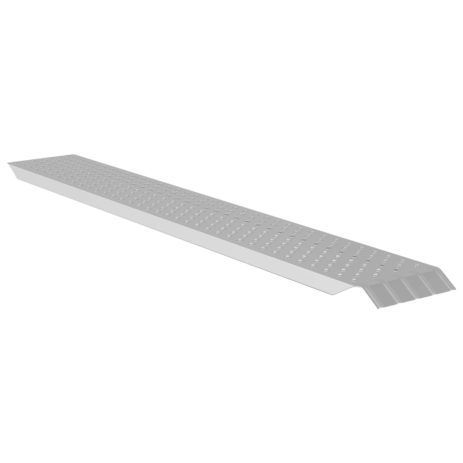 Lade Rampe 200 Kg Silber 159 X 23 X 5 Cm Verzinkter Stahl