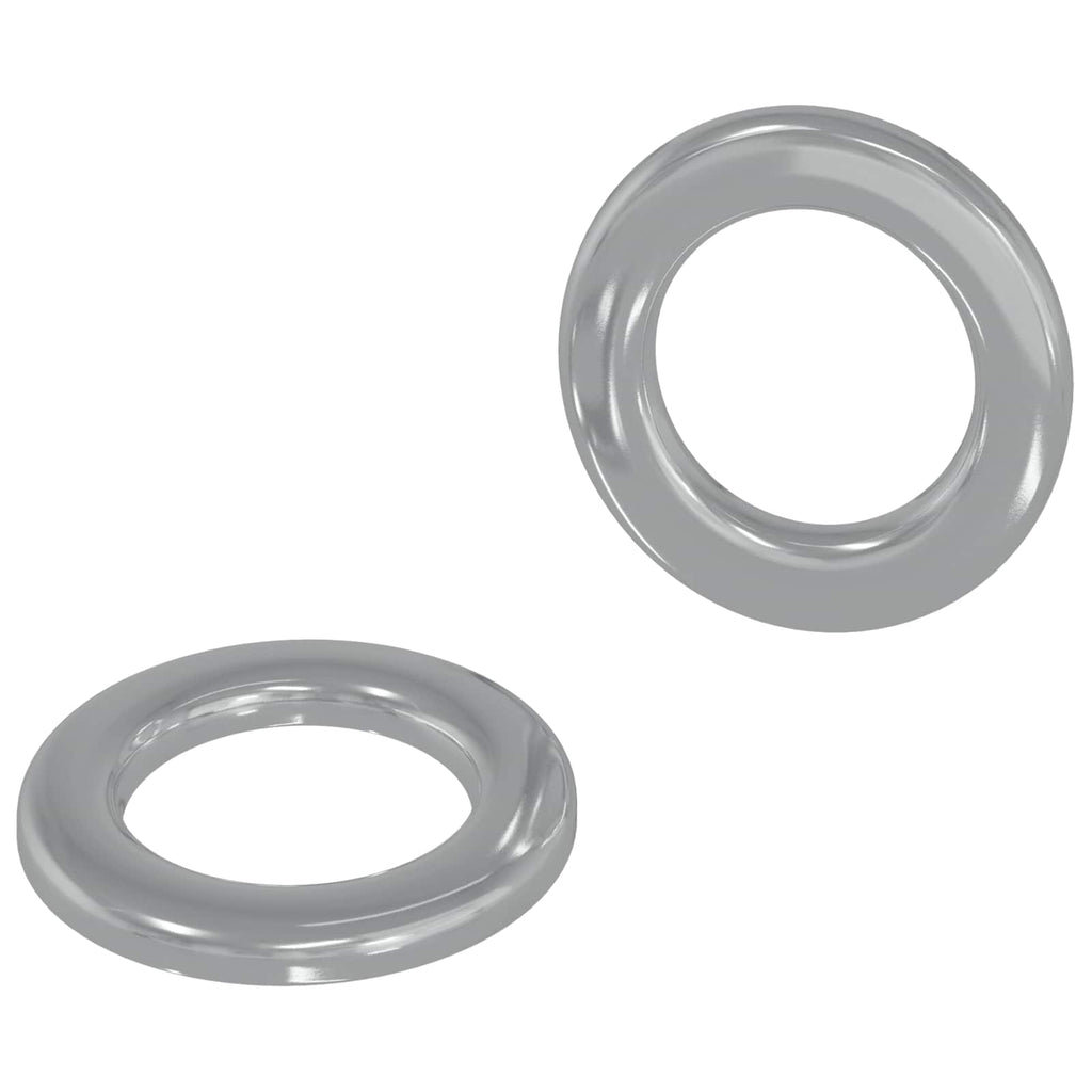 Unterlegscheiben 2 Pcs Silber 10 X 10 X 0,8 Mm Eisen
