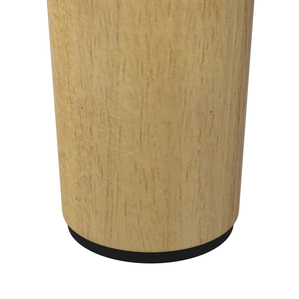 Möbelbeine 2 Pcs Braun Ø 44 X 100 Mm Massives Eukalyptus Holz