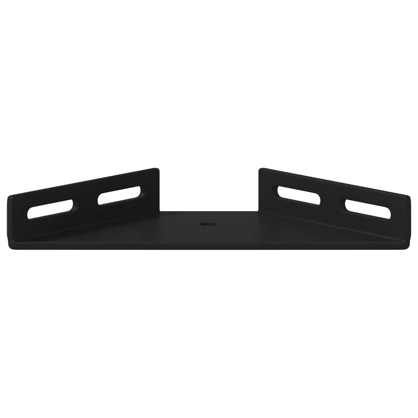 Eckhalter 2 Pcs Schwarz 138,5 X 50,5 X 16 Mm Eisen