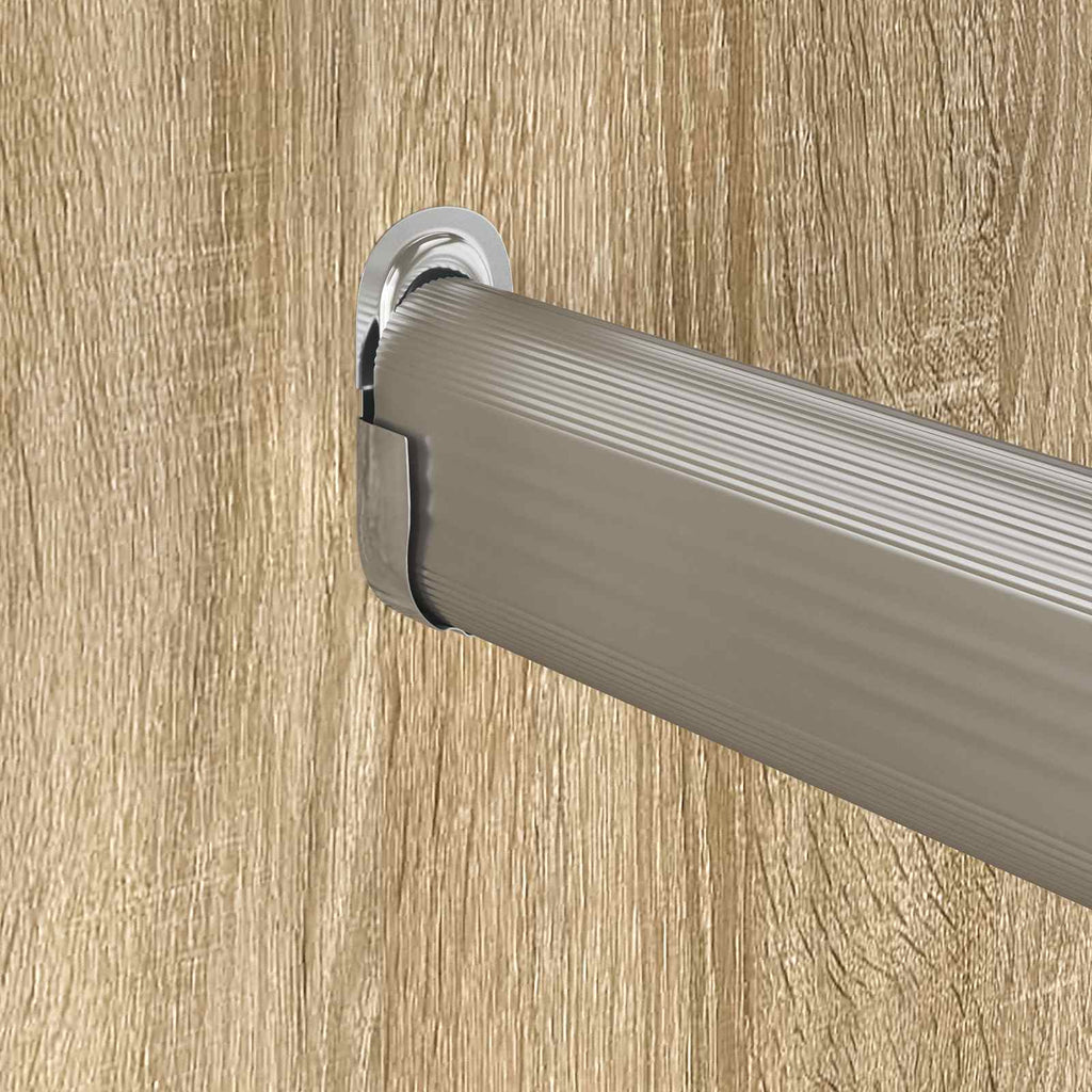 Kleiderstangenhalter 2 Pcs Weißes Zink 40 X 18 X 10 Mm Eisen