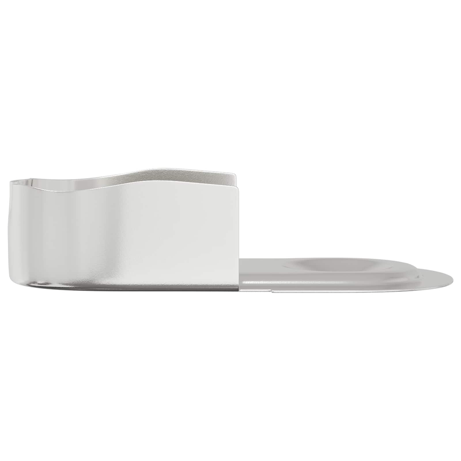 Kleiderstangenhalter 2 Pcs Weißes Zink 40 X 18 X 10 Mm Eisen