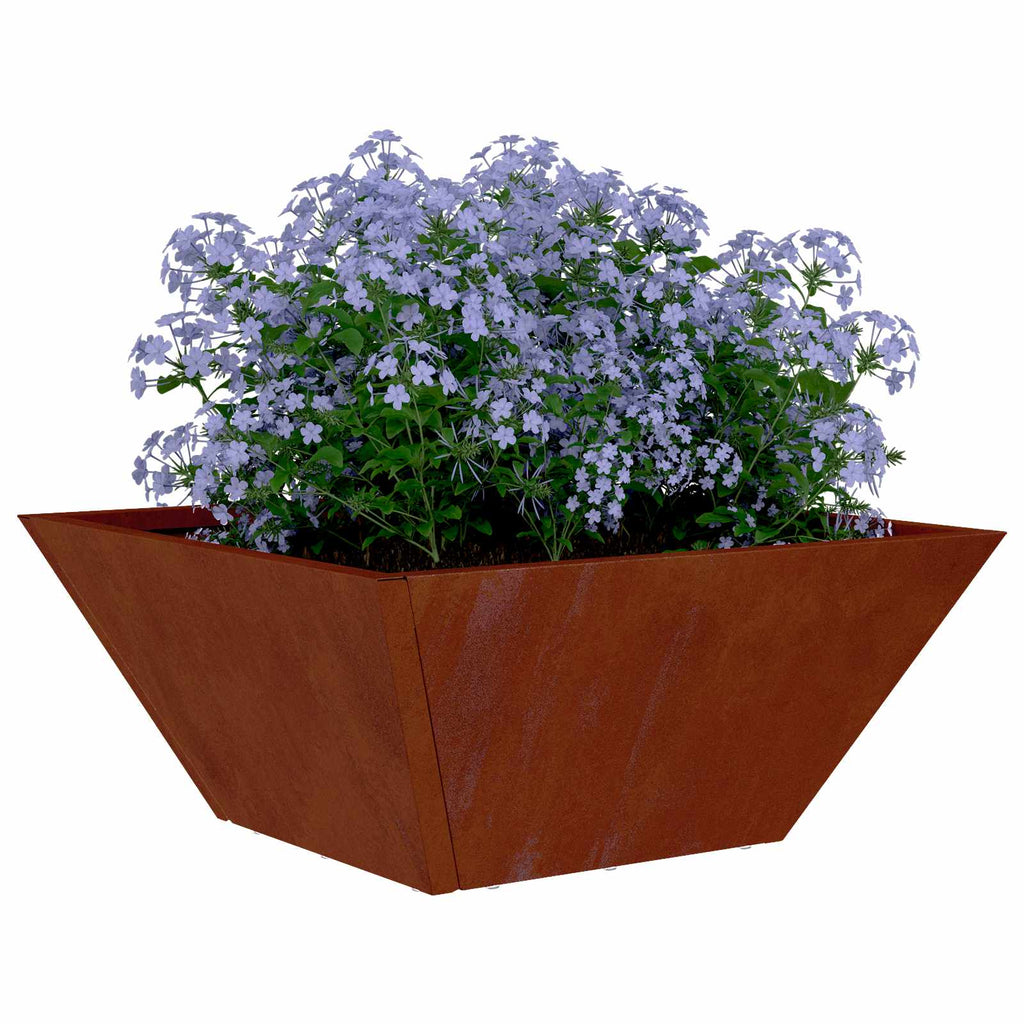 Garten-Pflanzgefäß Rostig