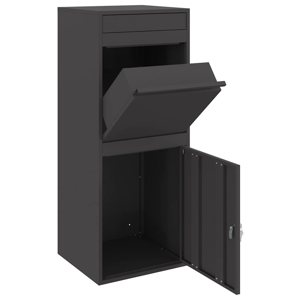 Paketdrop-Box Mit Speicher 41 X 38 X 103 Cm Stahl