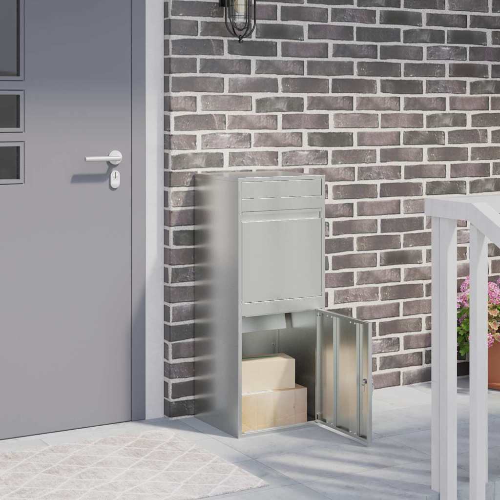 Paketdrop-Box Mit Speicher 41 X 38 X 103 Cm Stahl
