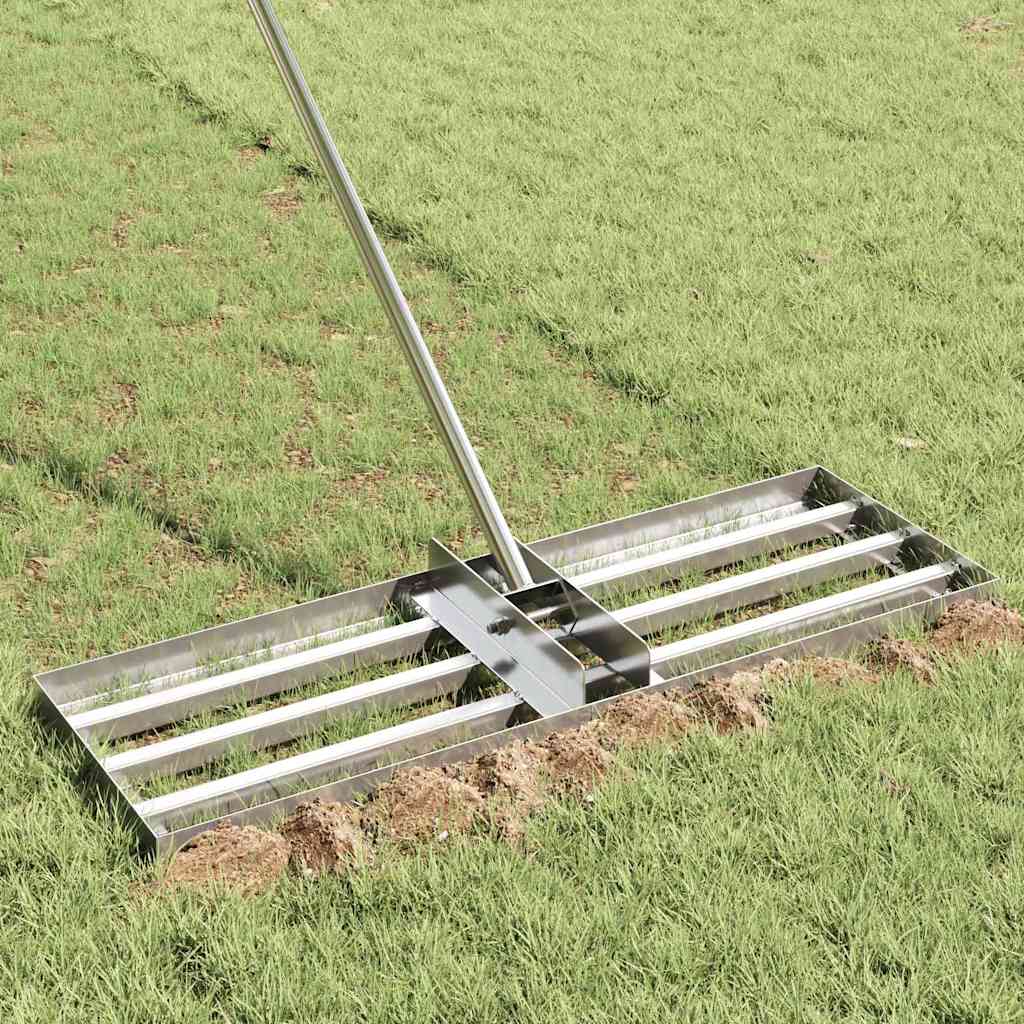 Gartenrechen Silber 75 X 25 X 200 Cm