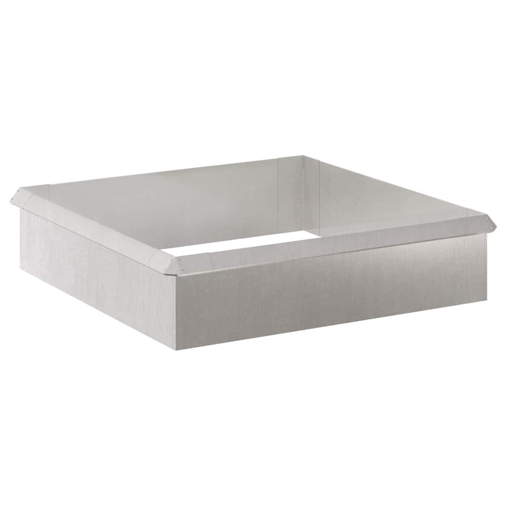Schneckenzauns 8 Pcs Silber