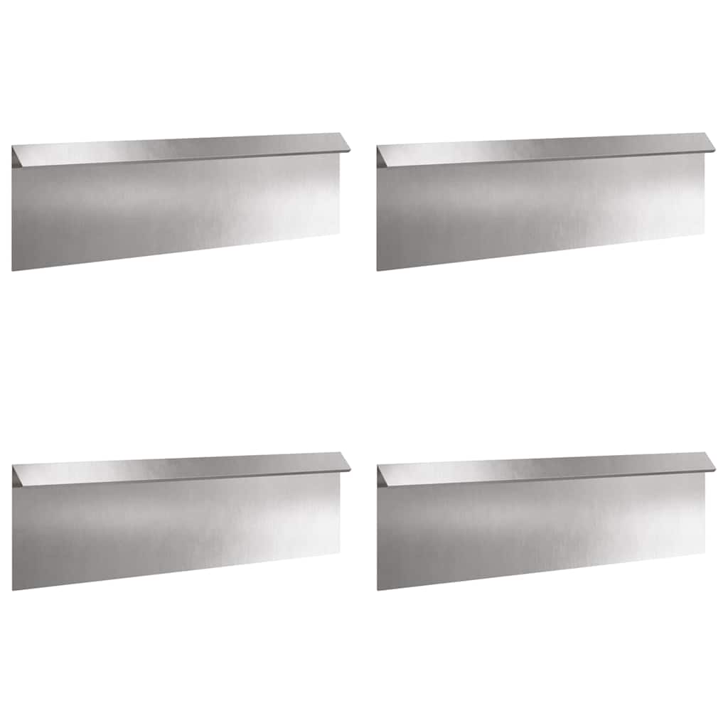 Schneckenzauns 8 Pcs Silber
