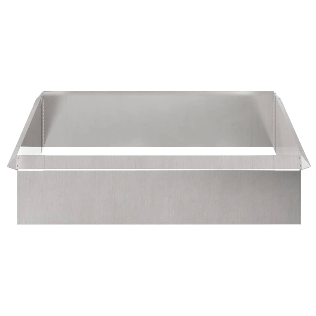 Schneckenzauns 8 Pcs Silber