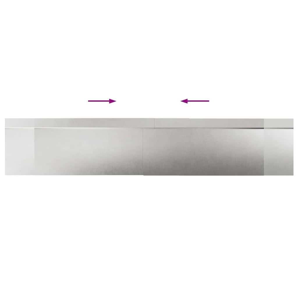 Schneckenzauns 8 Pcs Silber