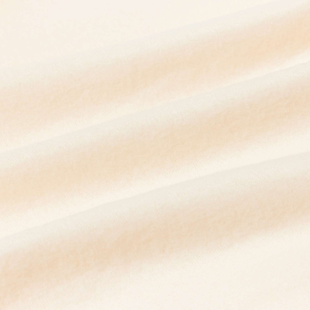 Überwurfdecke 170 X 130 Cm Fleece Creme