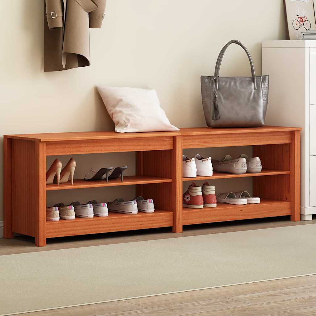 Schuhbank Mit Regal Mit Speicher 160 X 36,5 X 50 Cm