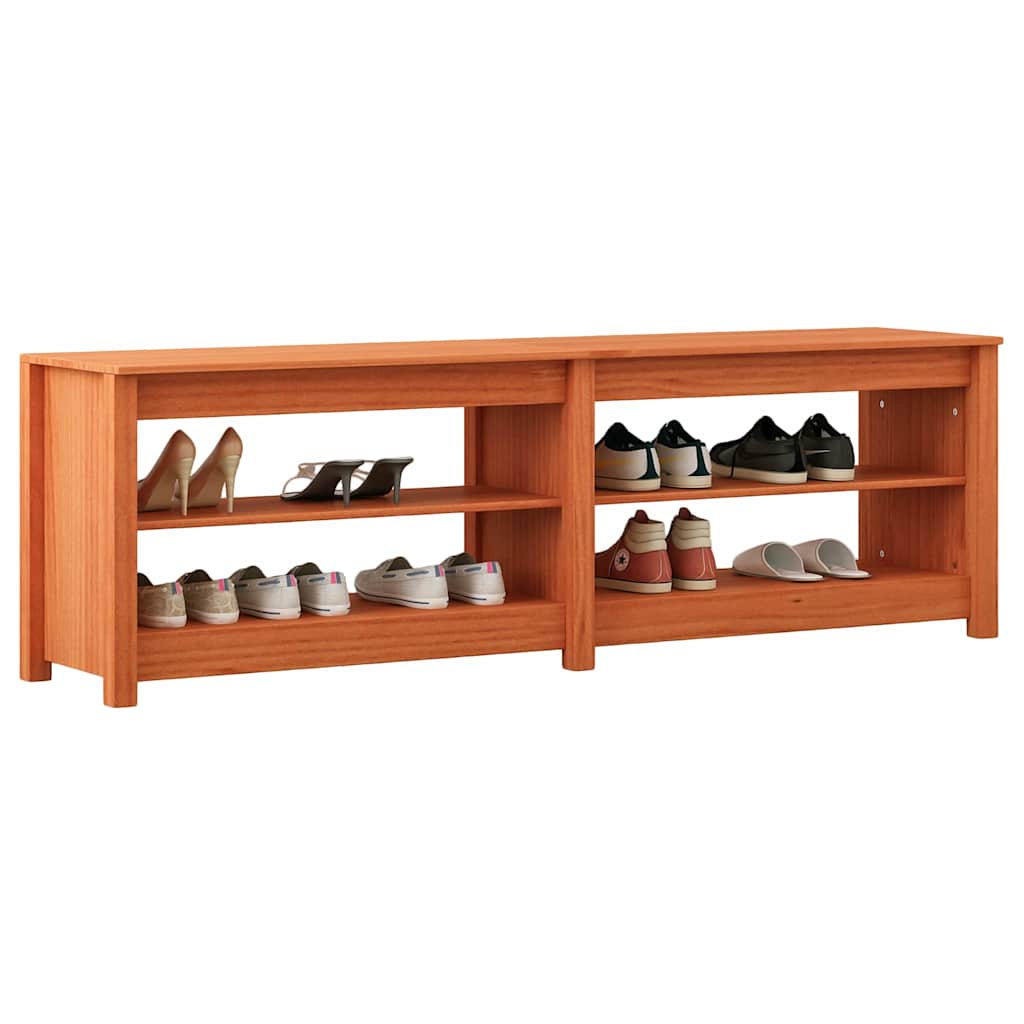 Schuhbank Mit Regal Mit Speicher 160 X 36,5 X 50 Cm