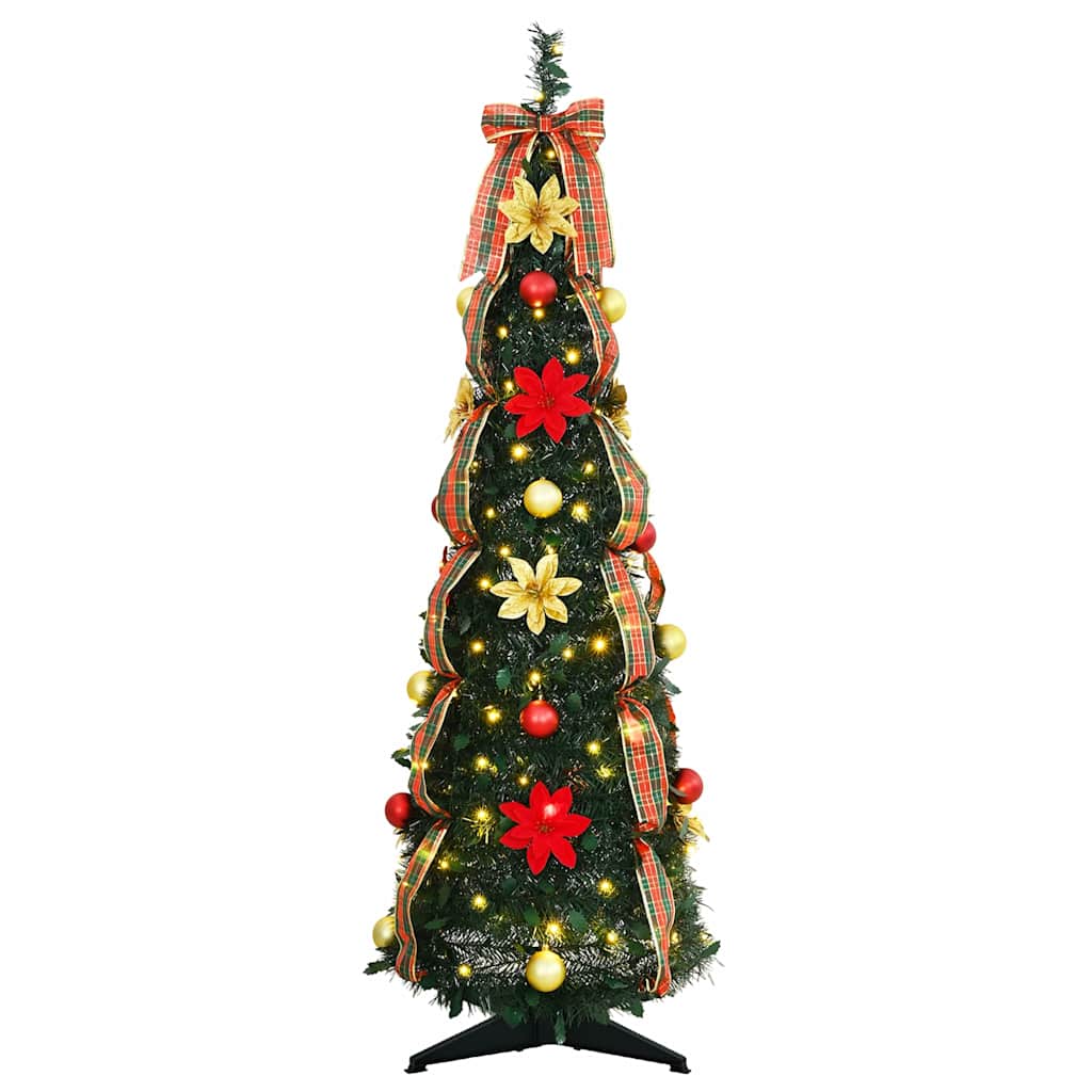 Künstlicher Weihnachtsbaum Mit 50 Leds Grün Pvc