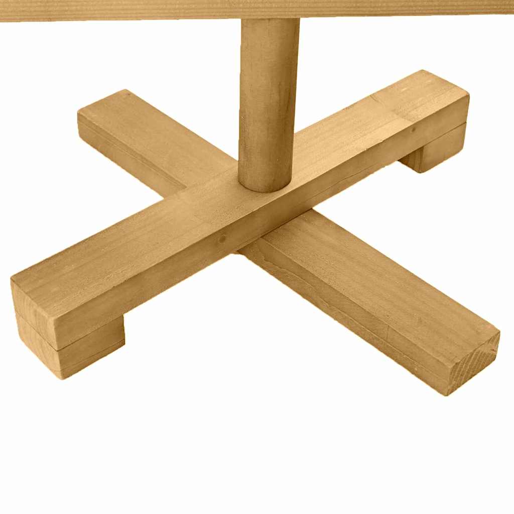 Holz Weihnachtsbaum Mit Ständer Braun Massivholz Kiefer