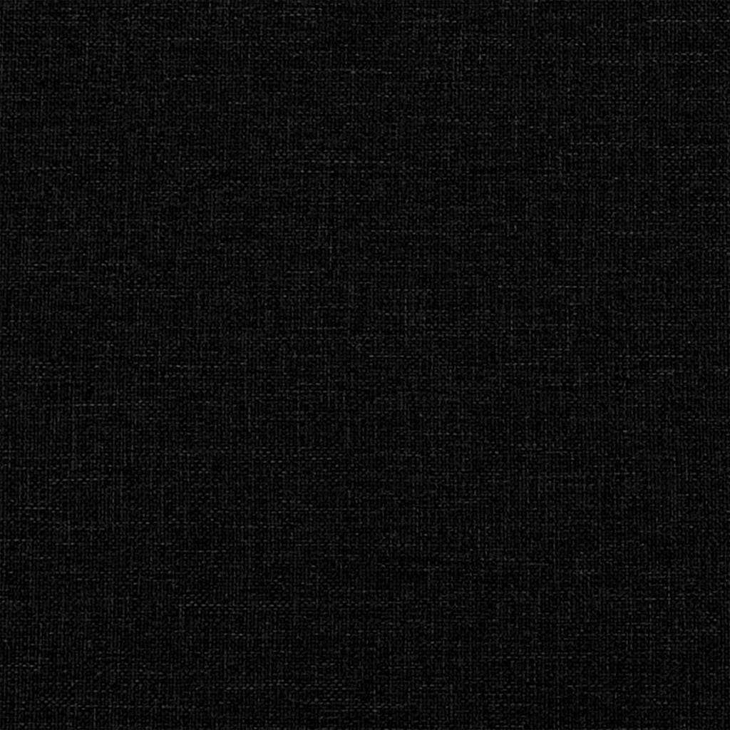 Rücken Kissen Stoff Schwarz