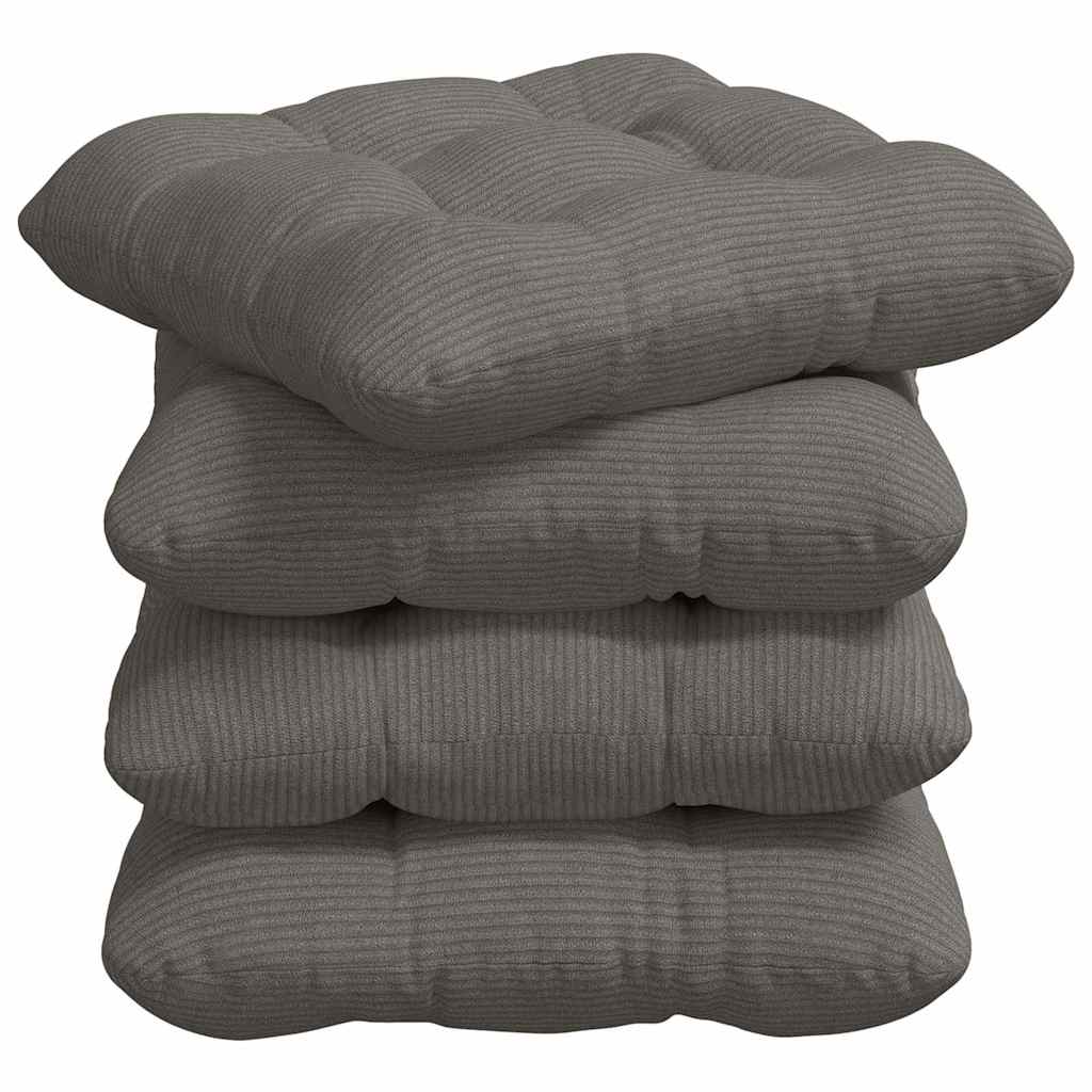 Sitzkissen 4 Pcs Cordstoff