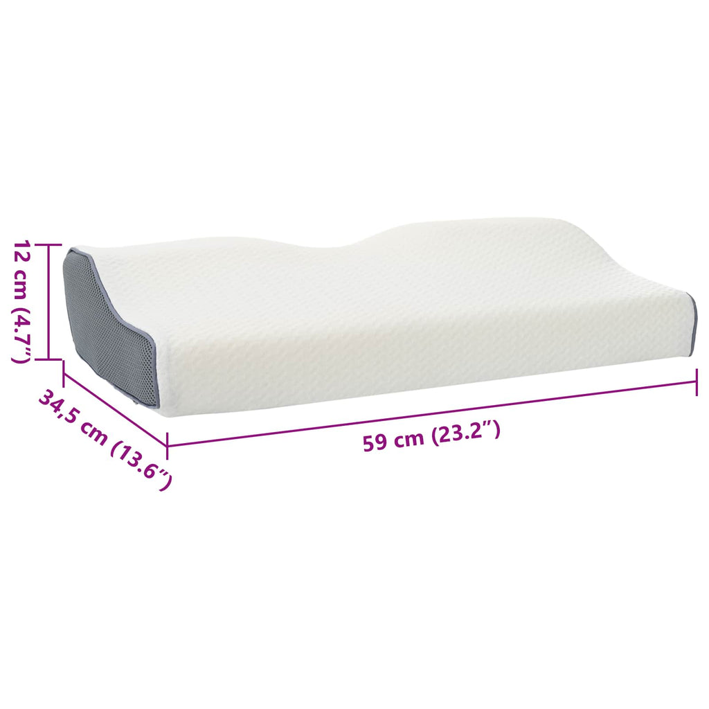 Kopfkissen Mit Kissen 60 X 34 X 11 Cm Polyester
