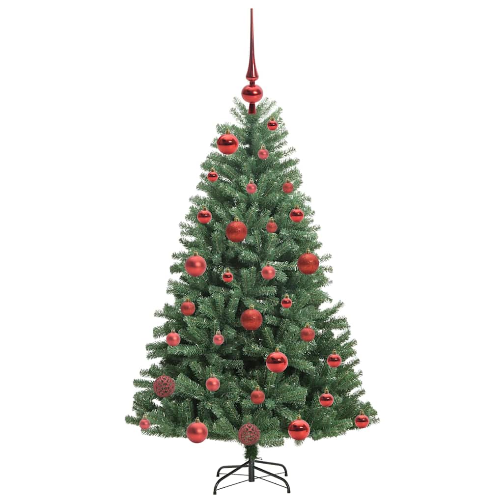 Künstlicher Klappbarer Weihnachtsbaum Mit 150 Leds