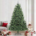 Künstlicher Klappbarer Weihnachtsbaum Mit 150 Leds
