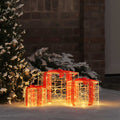 Geschenkbox Mit 60 Leds 3 Pcs 20 X 20 X 20 Cm Acryl