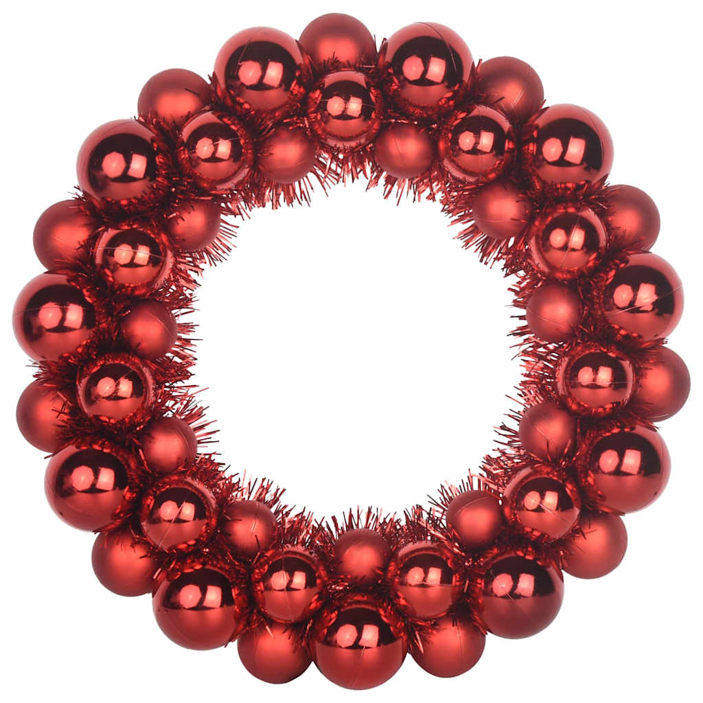 Weihnachtsballkränze 2 Pcs 33 X 33 X 7 Cm Polystyrol