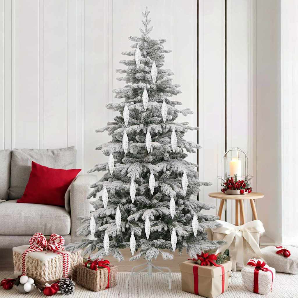 Christmas Spiral Shape Ball 40 Pcs Kunststoff