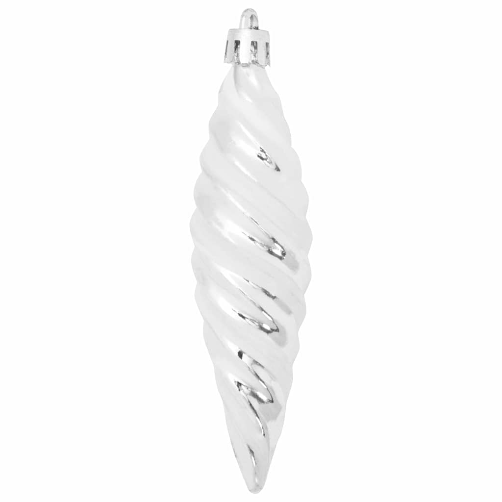 Christmas Spiral Shape Ball 40 Pcs Kunststoff
