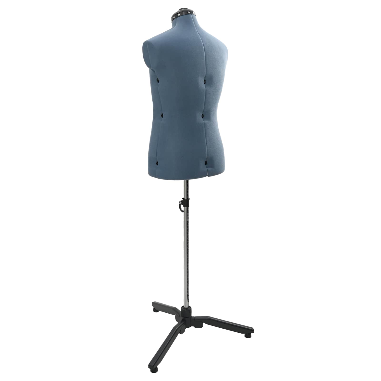 Verstellbare Kleiderform Für Damen Blau 37,5-45,5 Zoll Stoff