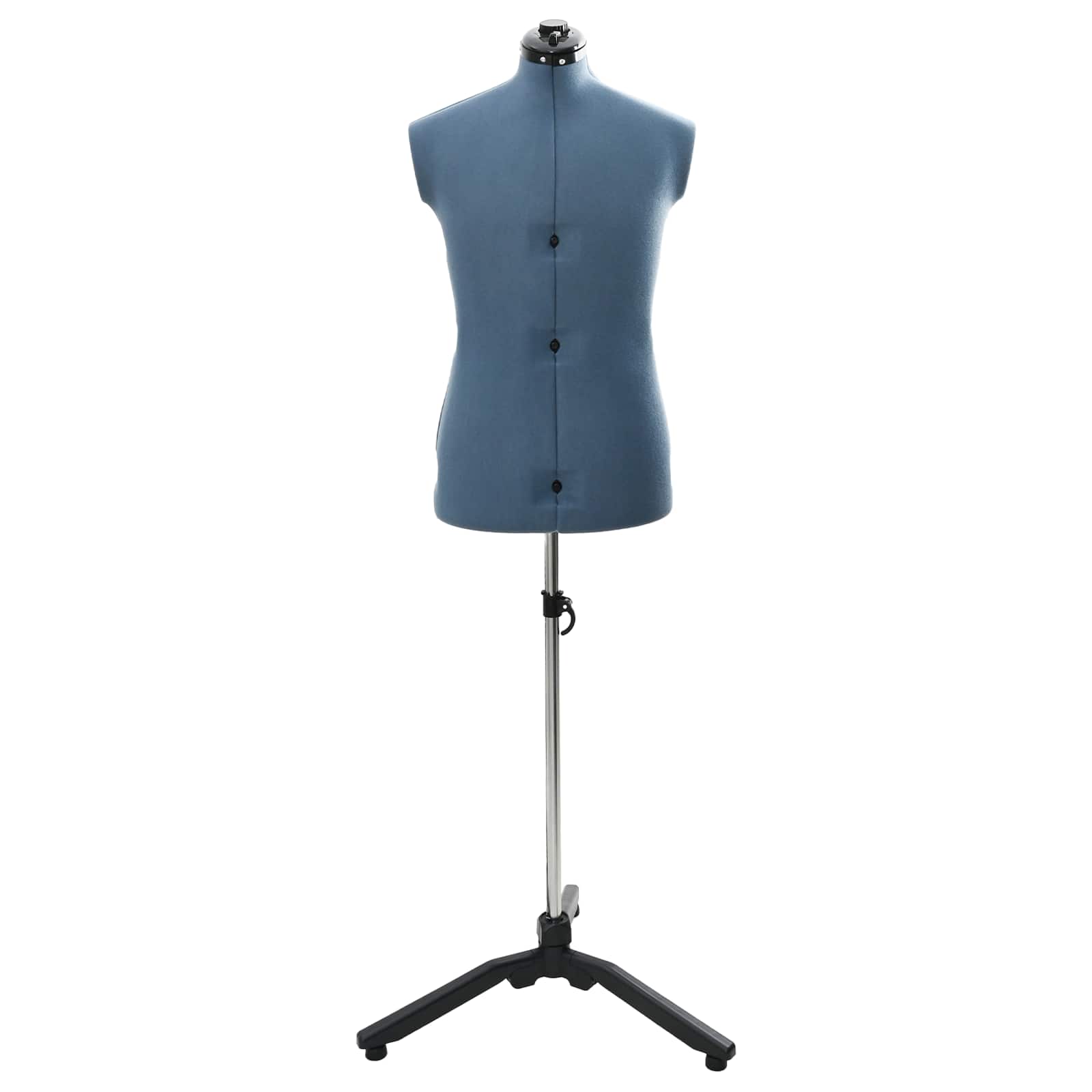 Verstellbare Kleiderform Für Damen Blau 37,5-45,5 Zoll Stoff