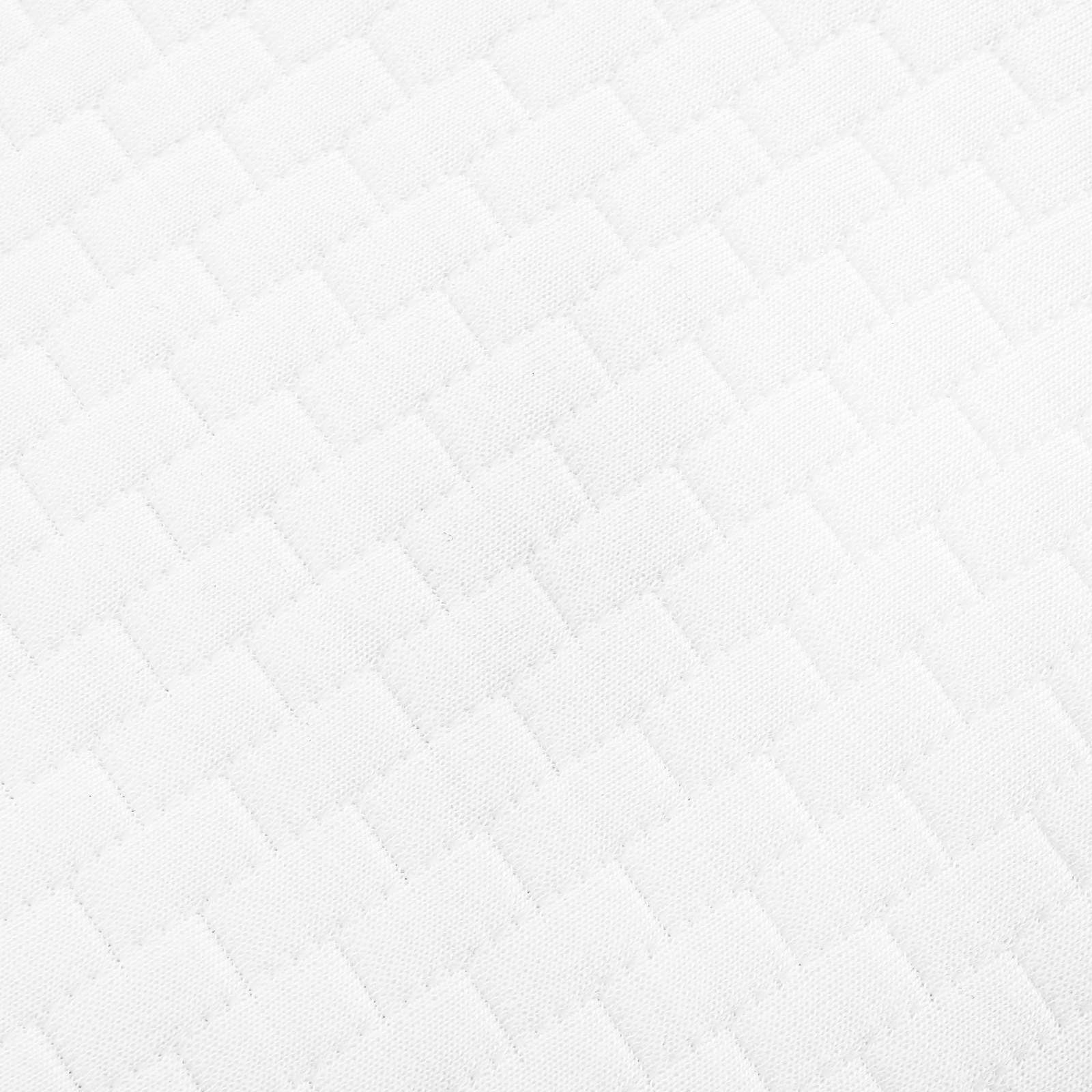Schlafkissen Uni Weiß 60 X 40 X 13 Cm Viscoschaum