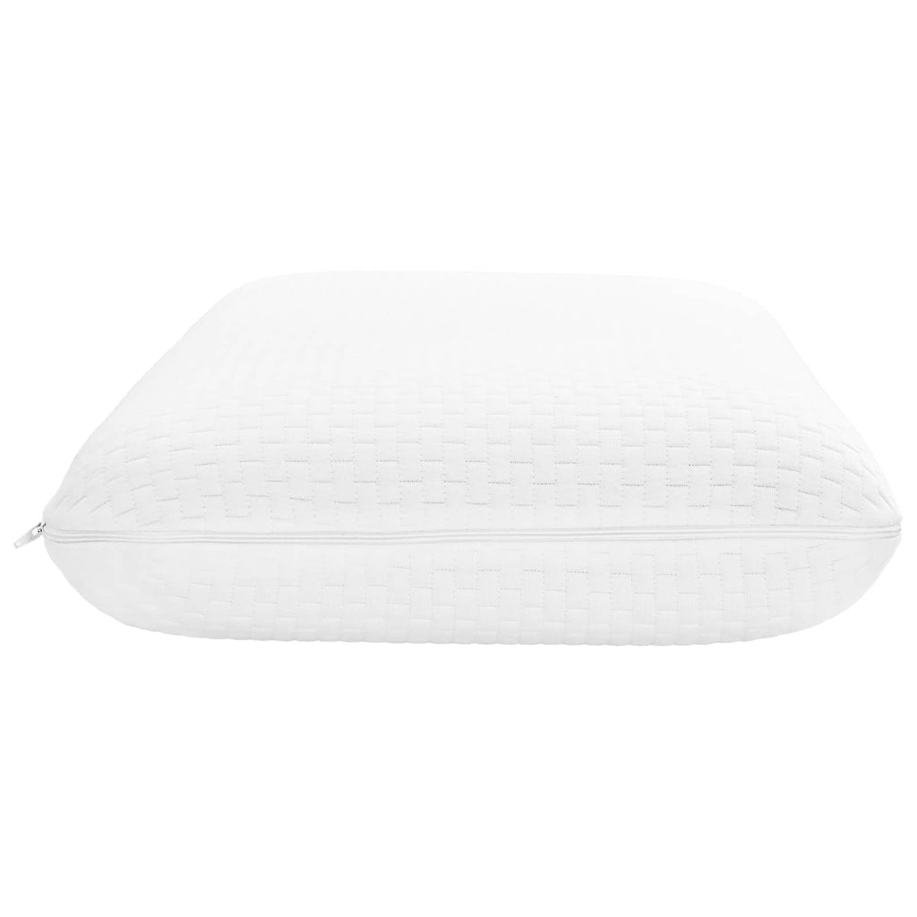 Schlafkissen Uni Weiß 60 X 40 X 13 Cm Viscoschaum