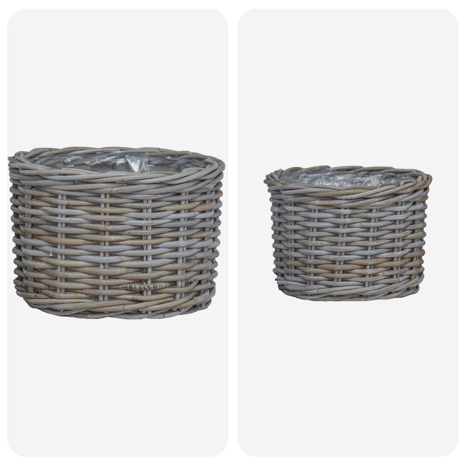 Blumentopf Korb Mit Speicher 2 Pcs