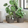Blumentopfkorb Mit Speicher 3 Pcs