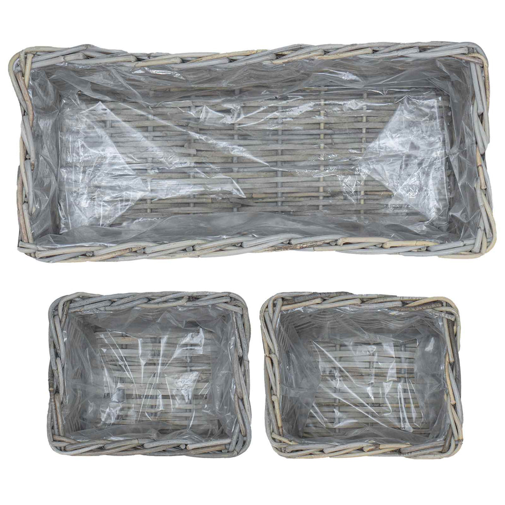 Blumentopfkorb Mit Speicher 3 Pcs