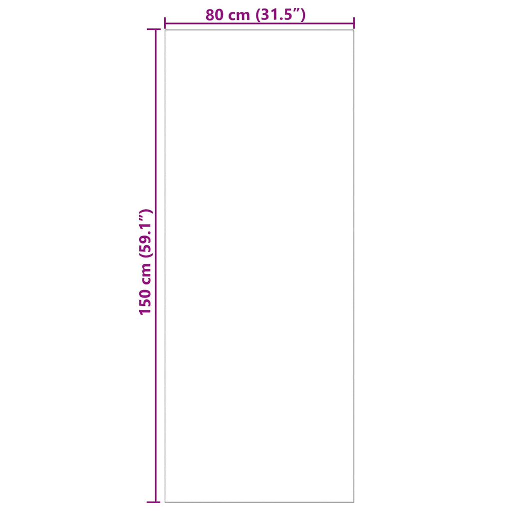 Bereichsteppiche Palmeras 150 X 80 Cm Polyester Beige