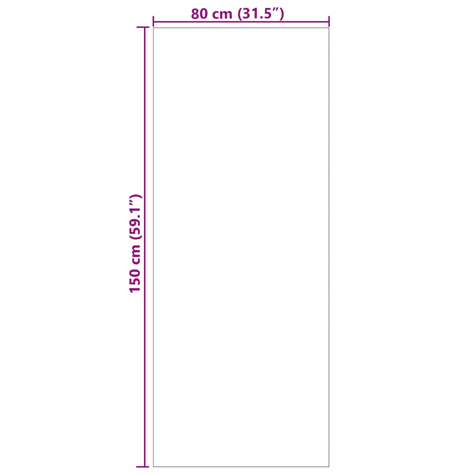 Bereichsteppiche Palmeras 150 X 80 Cm Polyester Beige