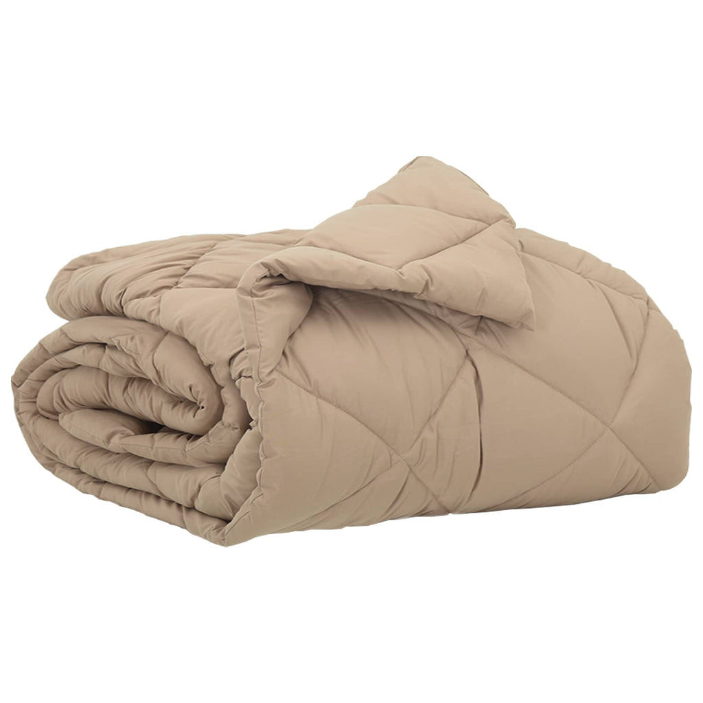 Sommerdecke 200 X 135 Cm Microfiber Taupe