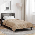 Sommerdecke 200 X 135 Cm Microfiber Taupe