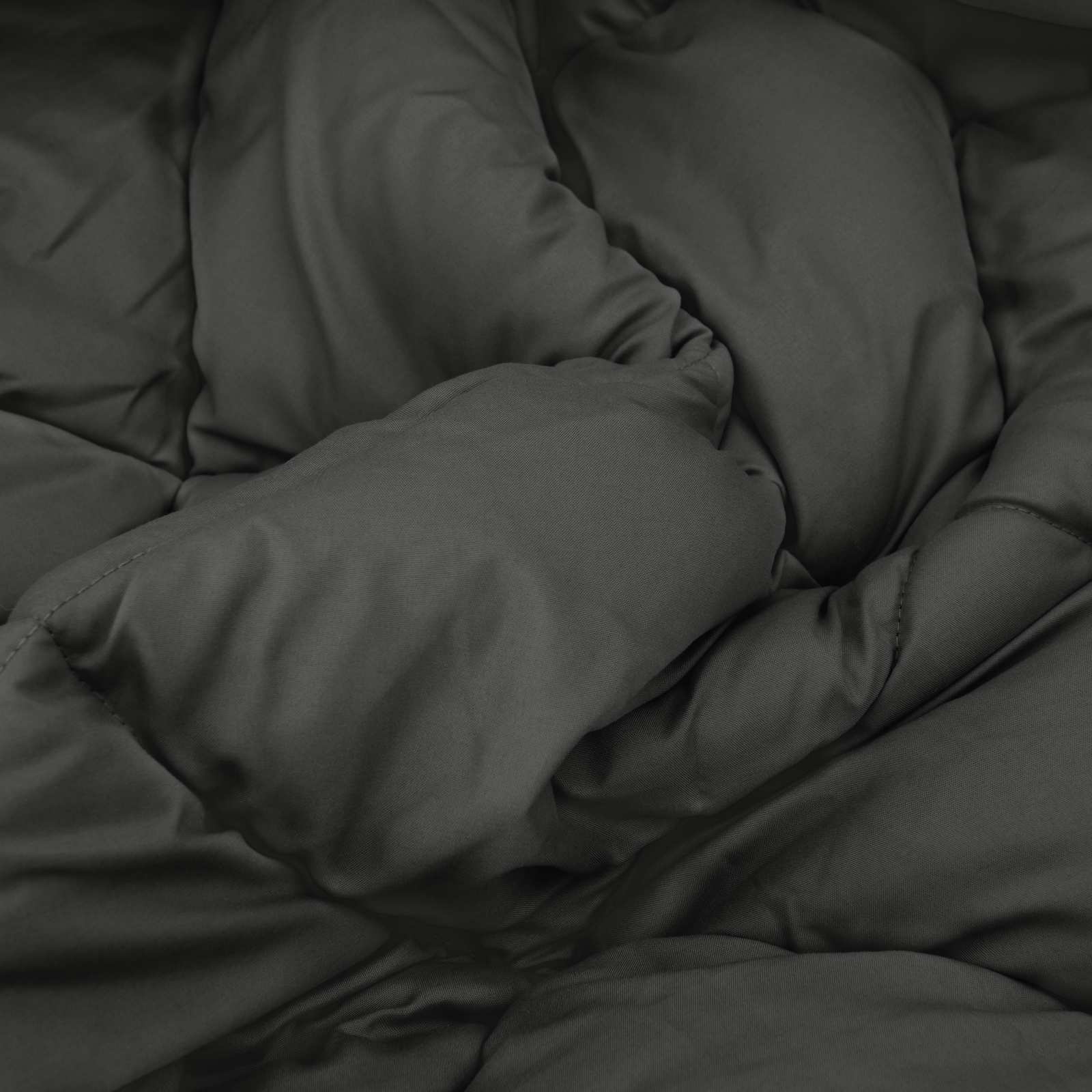 Winterbettdecke Microfiber Anthrazit