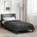 Winterbettdecke Microfiber Anthrazit